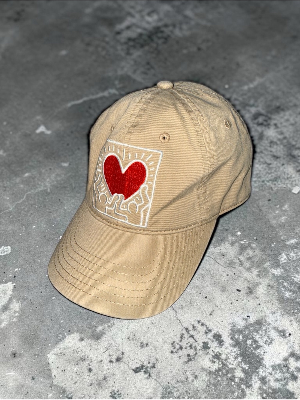 Keith Haring MAD ENGINE Baseball Cap Hat